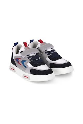 Slazenger Koch P Unisex Çocuk Beyaz / Lacivert Günlük Spor Ayakkabısı Beyaz - Lacivert