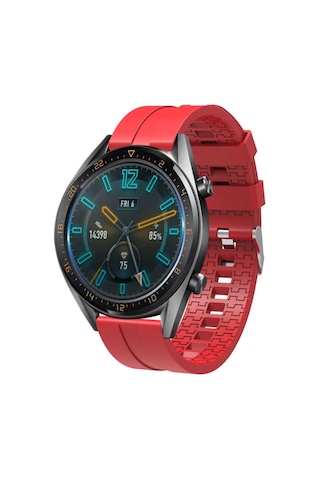 Samsung Uyumlu Galaxy Watch Gear S3 Kordon Silikon Şerit Kordon 23