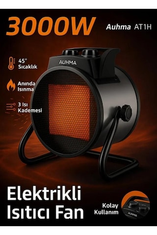 Elektrikli Isıtıcı Fan 3000w Hızlı Ve Sessiz Isıtma