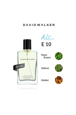 David Walker Starblack E10 Erkek Parfüm EDP 50 ML