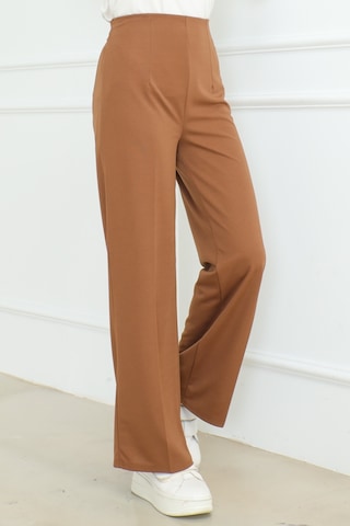 Palazzo Scuba Pantolon 866 - Kahve Kahverengi