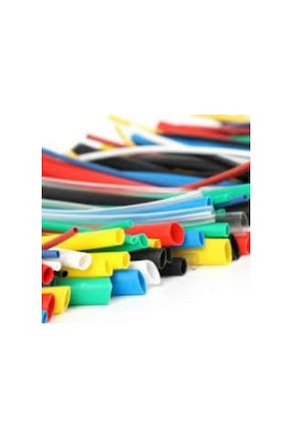 Makaron Isı İle Daralan Boru 2,4Mm Çap 3/32 Inc Yeşil 5 M