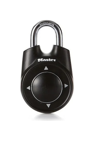 Neevoyu Master Lock Yönlü Kombinasyon Kilit: Spor Salonu Ve Okul Dolabı Koruması, Hızlı Erişim, Siyah Renk Siyah