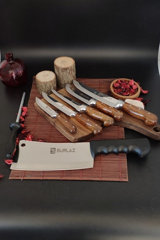 Prolaz Sürmene 6'Lı Bıçak Seti Mutfak Bıçağı