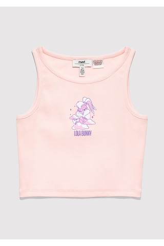 Mavi - Lola Bunny Baskılı Pembe Atlet 7610472-90773