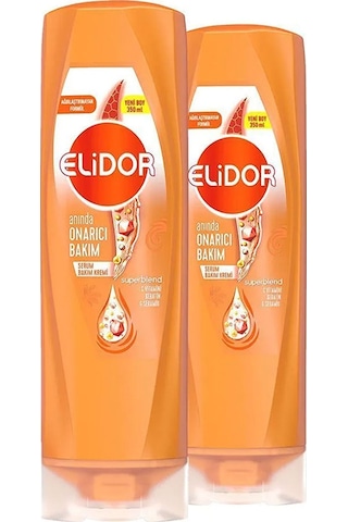 Elidor Serum Saç Bakım Kremi Anında Onarıcı Bakım 350 Ml X2