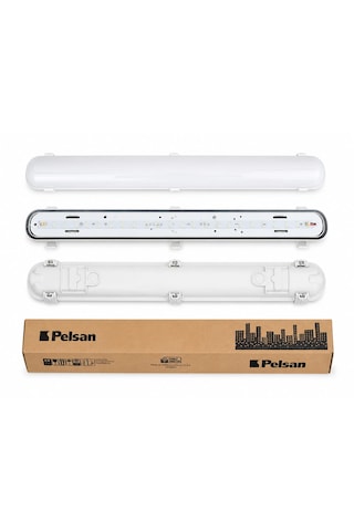 Pelsan Largo Etanj 20w Sıvaustu 1 Eu Std Opal Pc 6500k St Grı Ip65 600 Beyaz
