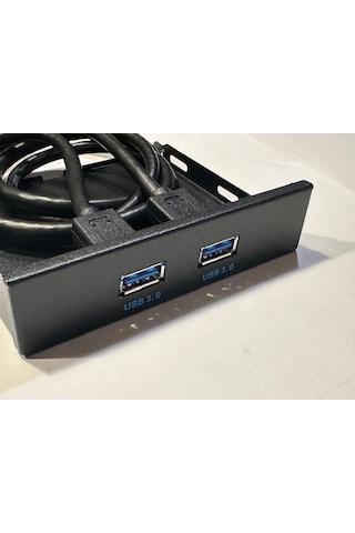 2 Port Usb 3.0 Kasa İçin Ön Panel Usb 3.0 Kasa İçin Ön Panel 3.5'' Usb 3.0 Panel