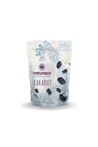 Natunaut Kuru Karadut Meyve Cipsi 20 G