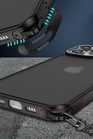 Mey İthalat Apple iPhone Uyumlu  14 Kılıf Elegant Kapak - Pudra Çok Renkli