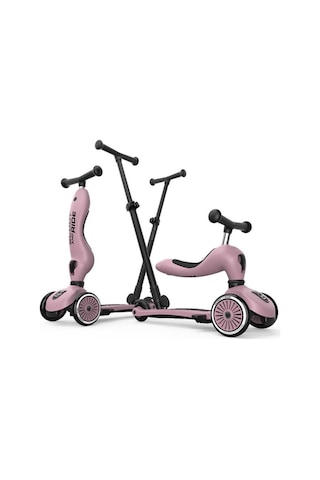 Scoot And Ride Push And Go Ebeveyn Kontrollü Çocuk Scooter Wildberry 240527-00069