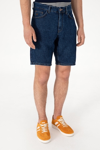 U.s. Polo Assn. Erkek Koyu Mavi Şort Jean 50304382-dn0023 Dark Blue