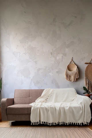 Pamuklu Kaymaz Koltuk Örtüsü&koltuk Şalı 170x210