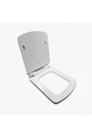 Ideal Standard Strada Z297702 Yavaş Kapanan Klozet Kapağı, Beyaz, Slim-thin, Metal Menteşeli Beyaz