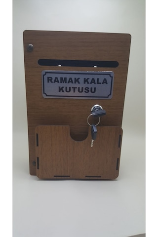 Cepli Ahşap Ramak Kala Kutusu