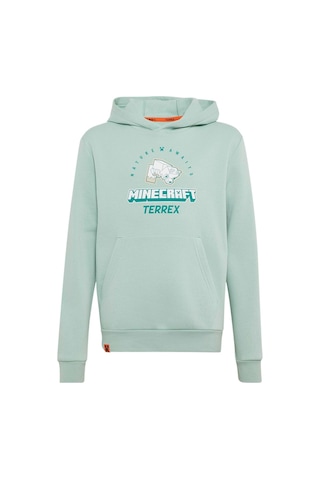 Adidas Çocuk Sweatshirt Adidas Minecraft Terrex Hoodie Kv6480 Yeşil
