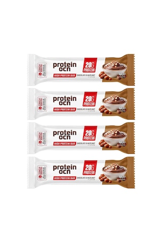 Proteinocean Protein Bar 50 Gr Çikolata-fındıklı 4 Lü