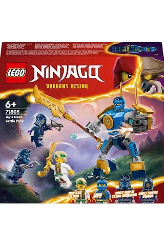 LEGO® Ninjago Jay’in Robotu Savaş Paketi 71805 6+ Yaratıcı Oyuncak Yapım Seti - 78 Parça