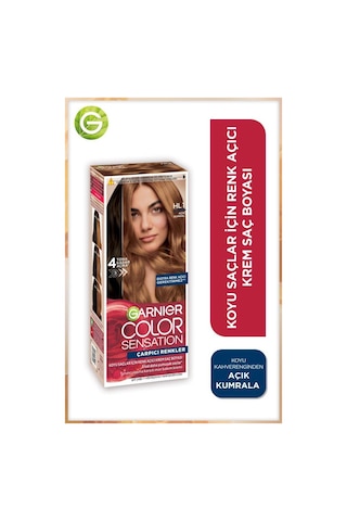Garnier Çarpıcı Renkler Hl1 Koyu Saçlar Için Renk Açıcı Açık Kumral Krem Saç Boyası, Demikit 3600542629805-10622 Açık Kumral