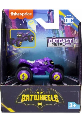 Fisher-price Batwheels Bam Batmobile Bıbı The Batgırl Cycle