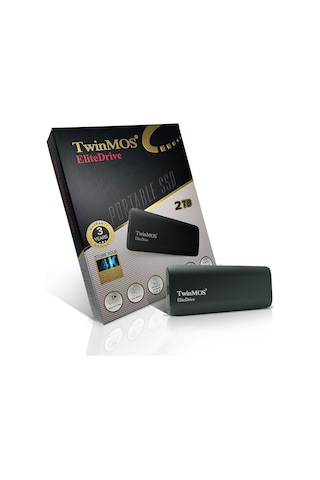 Twinmos PSSD2TBMEDB 2 TB 2.5" USB 3.2 Taşınabilir Disk