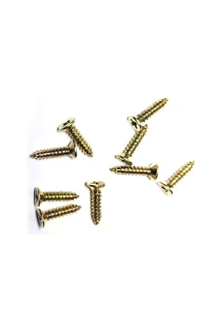 100 Adet 9,5 mm Mini Hobi Vidası  Sarı