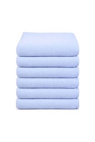 6 Lı Otel El Yüz Havlusu Pamuklu Beyaz 50x85 Cm Newcotton Çok Renkli 6 Lı Otel El Yüz Havlusu Pamuklu Beyaz 50x85 Cm Newcotton Çok Renkli