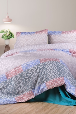 Aytunç Sema %100 Pamuklu Çift Kişilik Nevresim Takımı 200x220 Cm Desenli