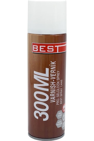 Best Selülozik Sprey Vernik 300 ML - Meşe