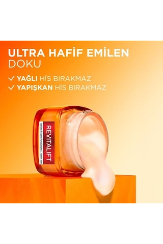 L'Oréal Paris Revitalift Clinical Aydınlatıcı ve Gözenek Pürüzsüzleştirici C Vitamini Krem 50 ML