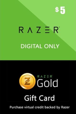 5 Usd Razer Gold Global Pin (436608200) 5 Usd Razer Gold Global Pin (436608200)
