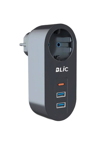 Ftr-07 2xusb 1xtypec Termal Akım Korumalı Isıya Dayanıklı Tekli Priz Evimdeyokyok Diğer