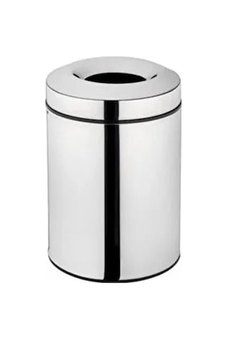 Vitra Base 200 A44151 Çöp Kovası, 5 Litre, Krom Krom