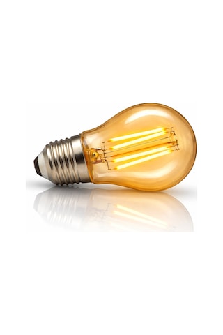 1 Adet Cata Ct 4283 Led Rustik Ampul 4w Amber Işık E27 Duy