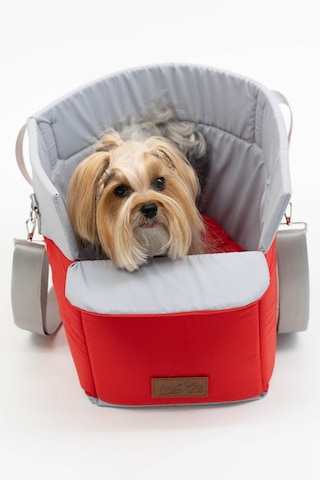 Reyo Max Design Kedi Köpek Taşıma Çantası Kırmızı Seyahat İçin Hafif Ve Hava Alabilen Evcil Hayvan Çantası