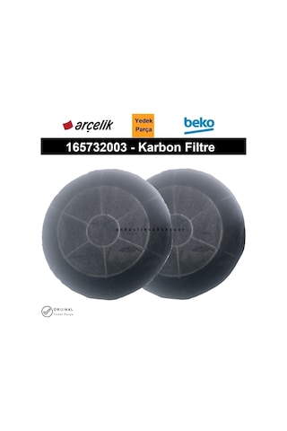 Beko Uyumlu Bde 6062 B (7704331202) Davlumbaz Karbon Filtre 165732003
