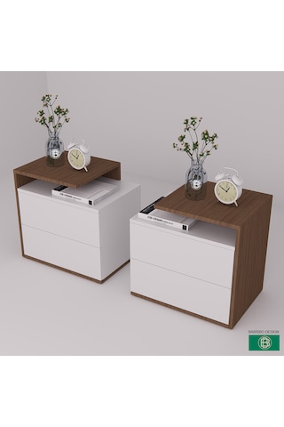 Komodin 2'li Kulpsuz Bas Açlı