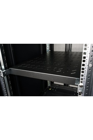 Lande 19 Sabit Rack Raf Kompakt Model Siyah