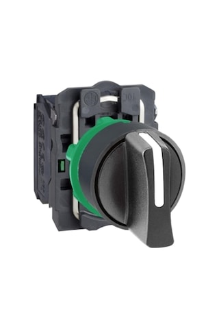 Schneider Electric XB5AD33 Siyah Mandal Buton Ø22 3 Konumlu Sabit 2NA