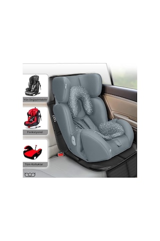 Bod Isofix Girişli Oto Çocuk Koltuğu Koruyucu Alin Oto Kılıfı Ana Kucağı Puset Koruma Koltuk Minderi