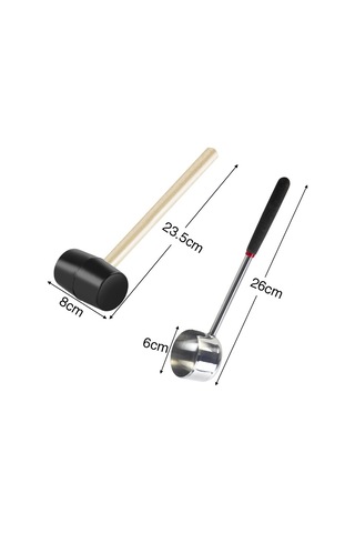 Sones 2'si 1 Arada 304 Paslanmaz Çelik Hindistan Cevizi Açacağı Alet Hindistan Cevizi Kabuğu Tıraş Aleti Seti