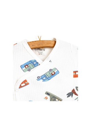 Tiffany Baby & Kids Tiffany Yenidoğan Zıbın Body Erkek Bebek 24ytıfezbn003 Ekru 24YTIFEZBN003_Ekru