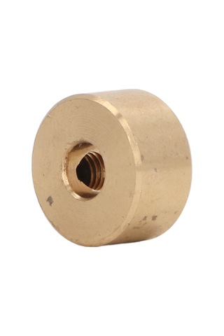 Wezone Bronz Materyalli Delik Derinliği Konumlandırıcı, Ahşap İşlerinde Hassas Delme İçin Sabitlenebilir 6mm Delme Durdurucu Çemberi