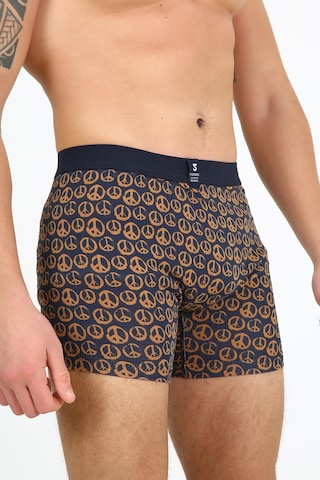 Five Pocket Fpb8001 Desenli Erkek Boxer Peace