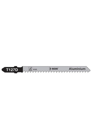 Sgs2705 - T127d Dekupaj Ağzı Alüminyum Kesme Ucu 100mm X 7.9mm 5 Adet