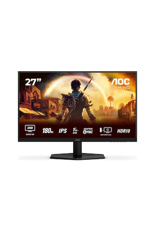 Q27g42xe 180 Hz 0,5ms Freesync 2k Hdr10 Fast Ips Gysnc Oyuncu Monitörü