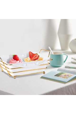 Suntek Tel Ekmek Sepeti Kolay Temizleme Demir Depolama Altın Altın Diğer