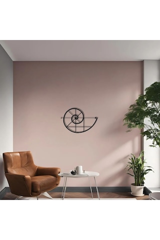 Metal Duvar Dekorasyonu Altın Oran 2 Golden Ratio Metal Duvar Tablosu Sanat