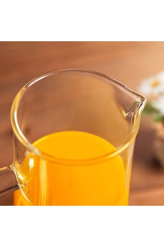 Borosilikat Cam Sürahi 1440 Ml Füme Renk