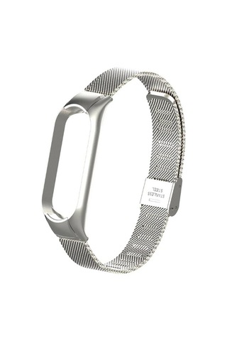 Xiaomi Mi Band 5 Metal Kayış Kordon Kopçalı Milano Loop- 5775